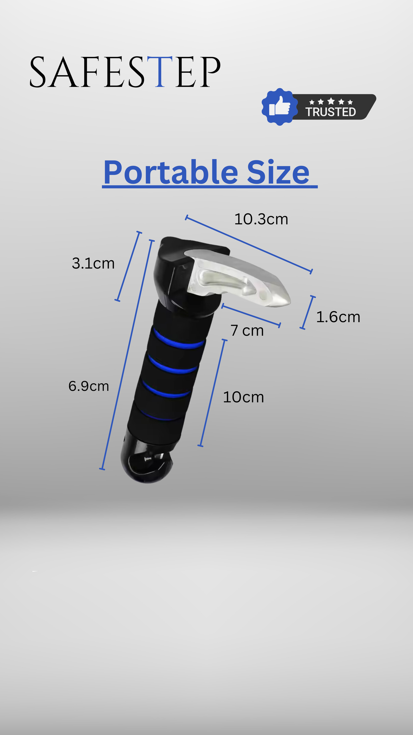 TheSafeStepHandle™ - Portable car assist handle